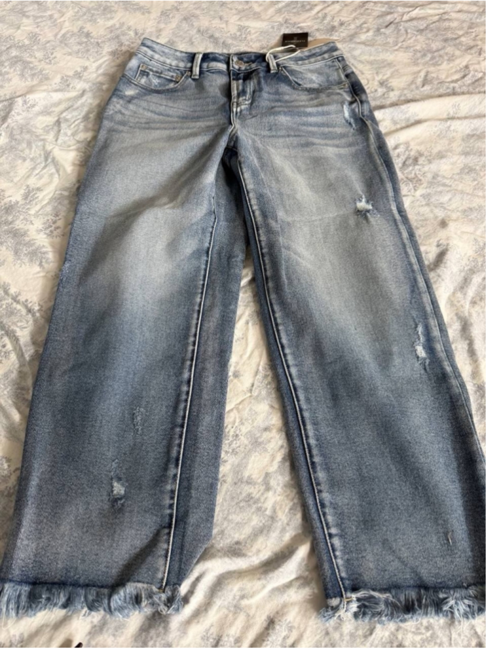 Flamingals Straight Leg Crop Jeans for Women M - Picture 1 of 4
